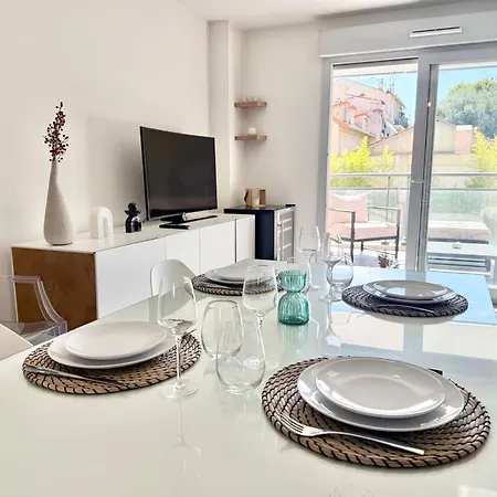 T2 - Piscine - Garage Privé - 5 Min De Cannes *