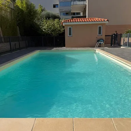 アパート T2 - Piscine - Garage Prive - 5 Min De Cannes *