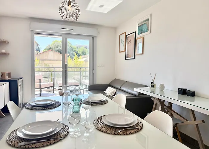 Daire T2 - Piscine - Garage Prive - 5 Min De Cannes Le Cannet
