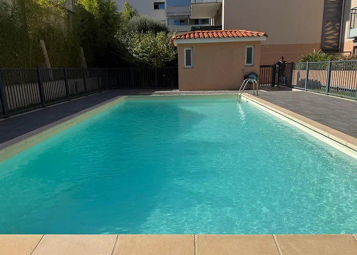 Daire T2 - Piscine - Garage Prive - 5 Min De Cannes *