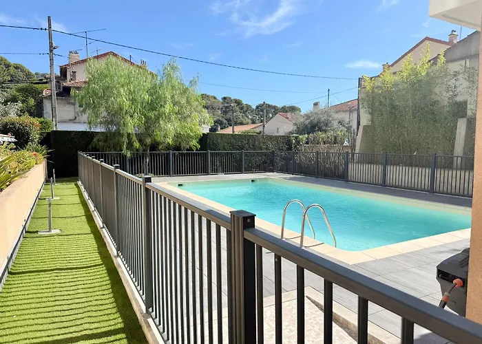 T2 - Piscine - Garage Prive - 5 Min De Cannes Daire